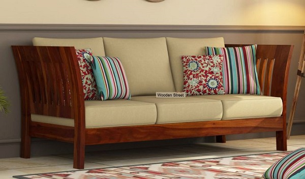 Đệm trải cho ghế sofa gỗ tiện dụng