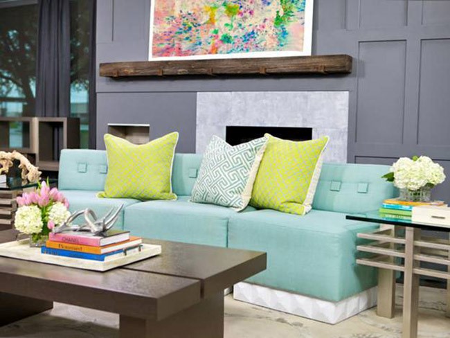 7 cách phối màu cho nội thất phòng khách nhà bạn.