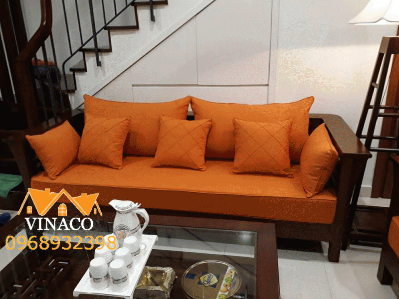 Đệm ghế gỗ hoàn hảo cho bộ sofa truyền thống của bạn cùng Sofavinaco