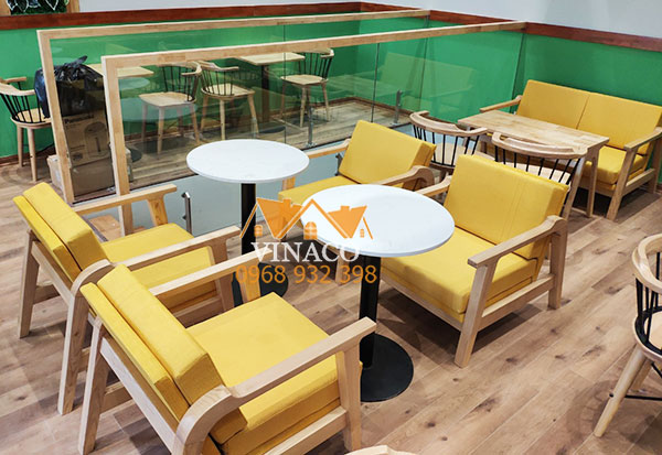 Dịch vụ bọc ghế sofa quán cà phê theo yêu cầu uy tín tại TPHCM
