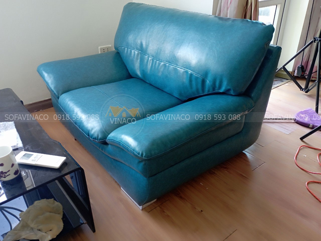 Bọc ghế sofa cho khách tại quận Phú Nhuận đã được bọc hoàn thành