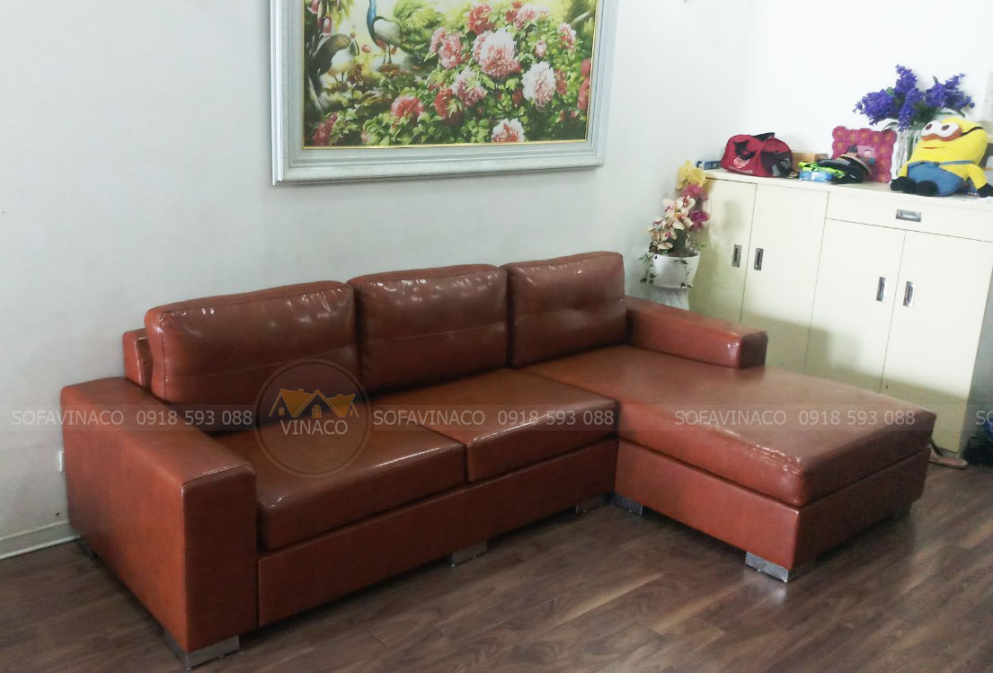 Bọc mới ghế sofa tại Nguyễn Tiểu La Quận 10