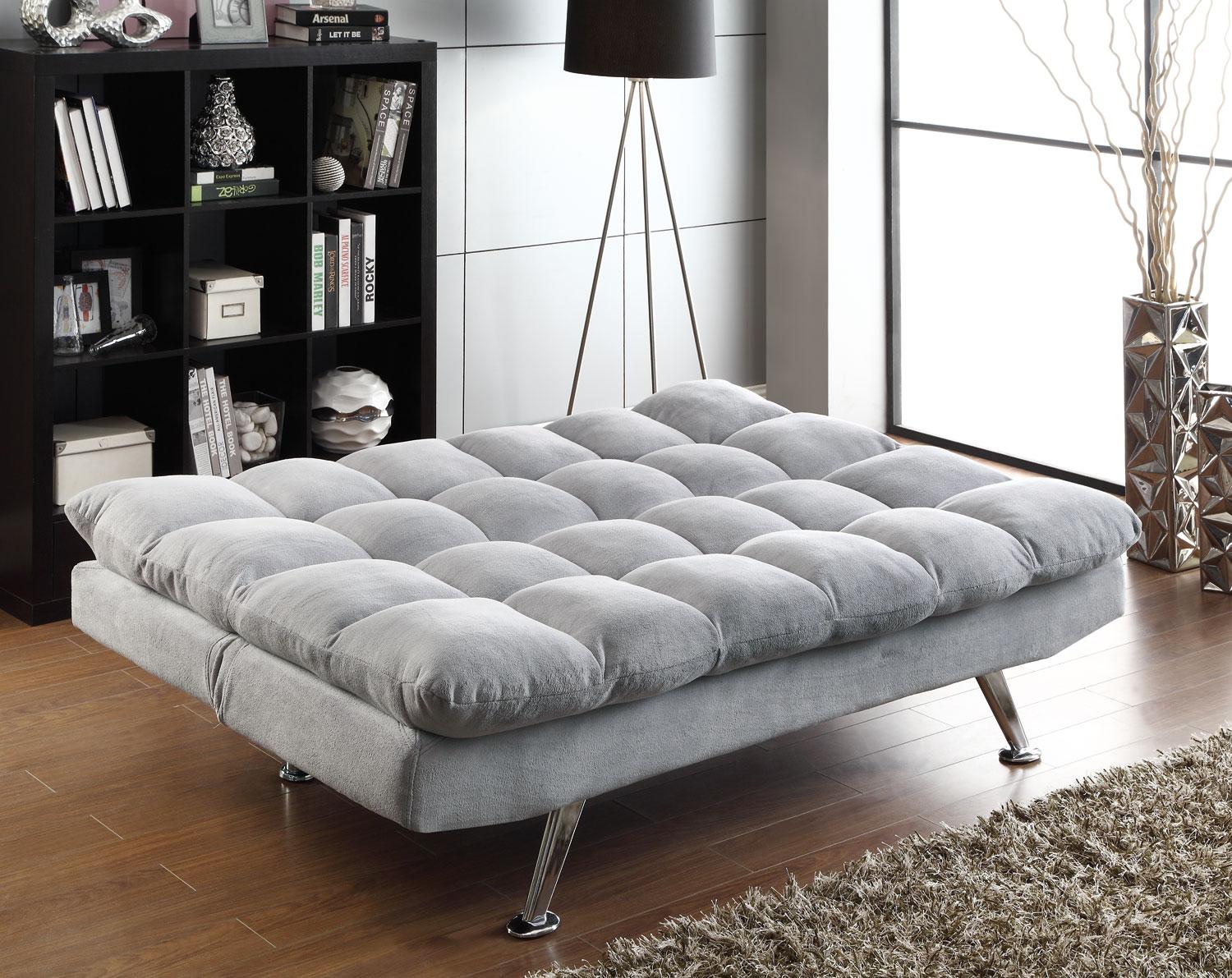 Ý tưởng phòng ngủ với chiếc ghế sofa dài