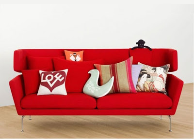 Cùng VINACO bọc ghế sofa với sắc đỏ đón Giáng Sinh