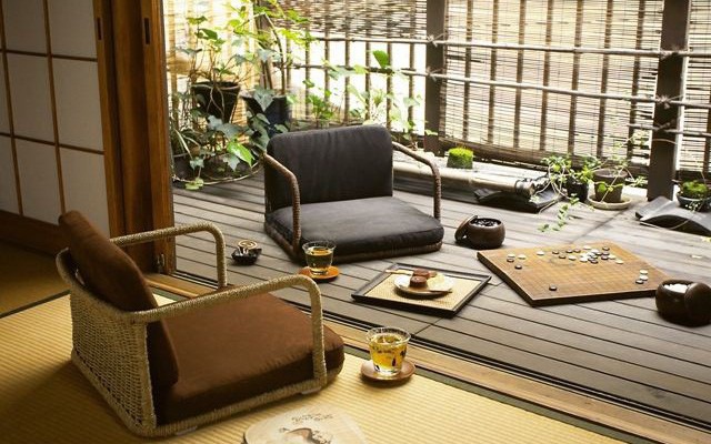 Đậm chất phong cách Nhật Bản với bàn ghế ngồi bệt