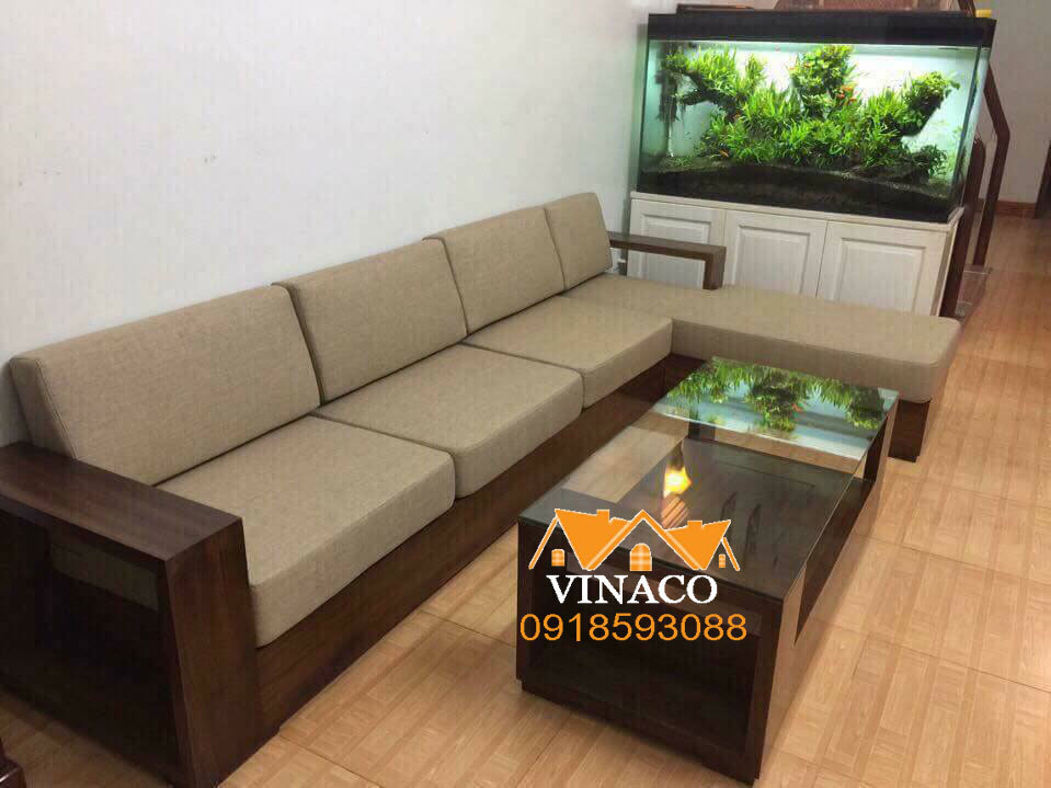 Làm đệm ghế sofa gỗ chất lượng uy tín tại Hà Nội