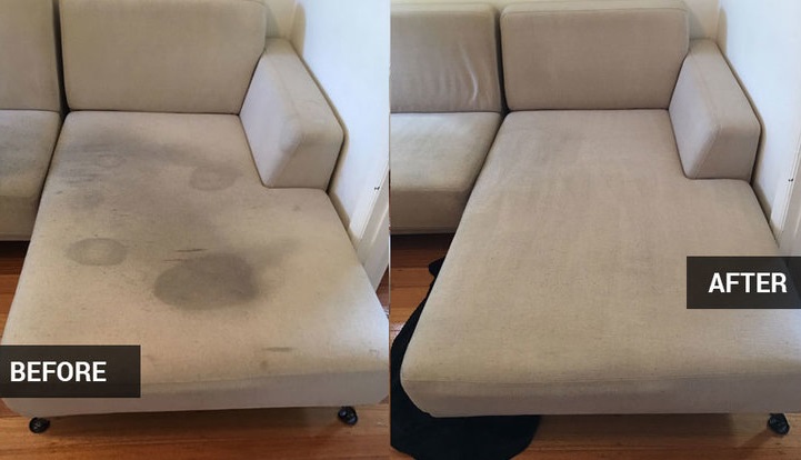 Làm sạch sofa da lộn với phương pháp giặt khô