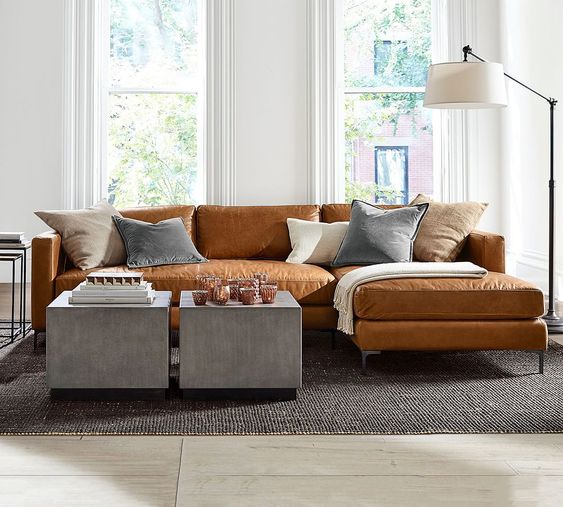 Những Cách Trang Trí Với Ghế Sofa Màu Nâu