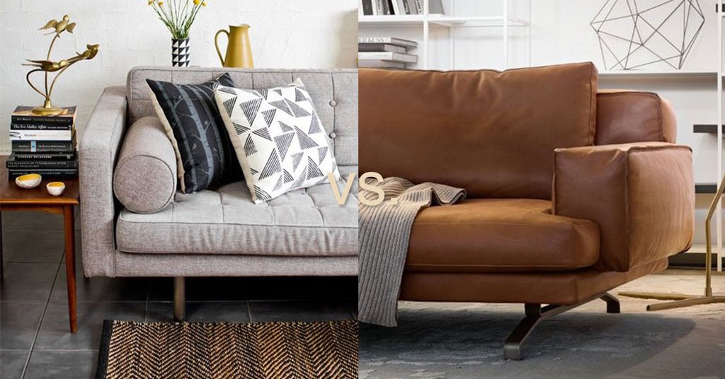 Sofa da hay vải? Làm thế nào để chọn vải bọc phù hợp cho ngôi nhà của bạn?