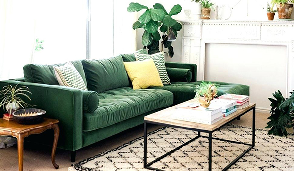Sofa sáng màu cho không gian thêm tươi mới