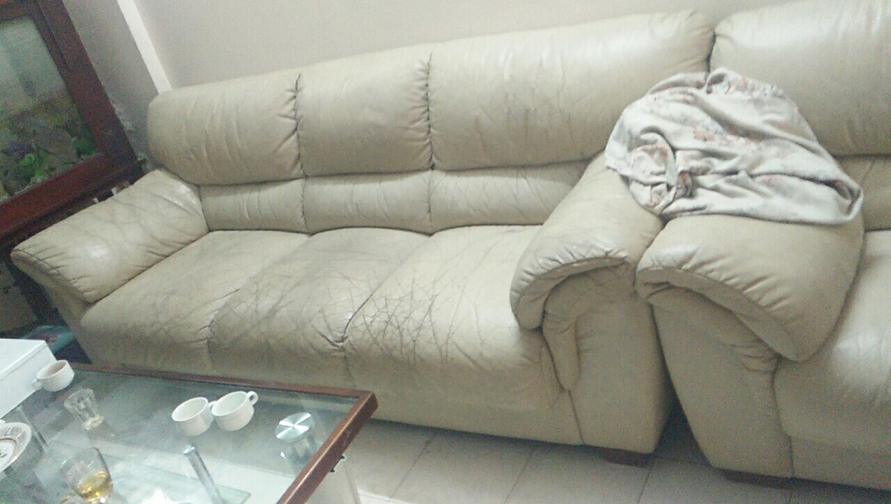 Thay vỏ đệm sofa da cũ tại Hoàng Hoa Thám Bình Thạnh