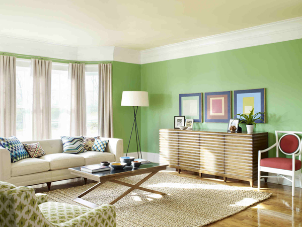 Tìm màu sắc phù hợp cho phòng khách của bạn