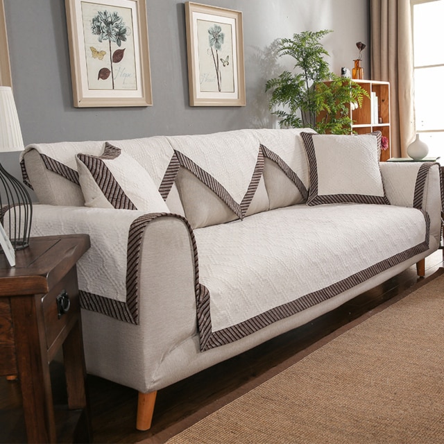 May vỏ đệm ghế sofa nỉ ở đâu đẹp và chất lượng