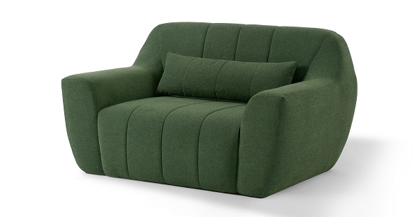 10 loại ghế sofa màu xanh lá trendy - 14