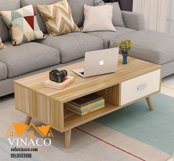 Thiết kế không gian phòng khách hiện đại với mẫu bàn sofa thông minh.