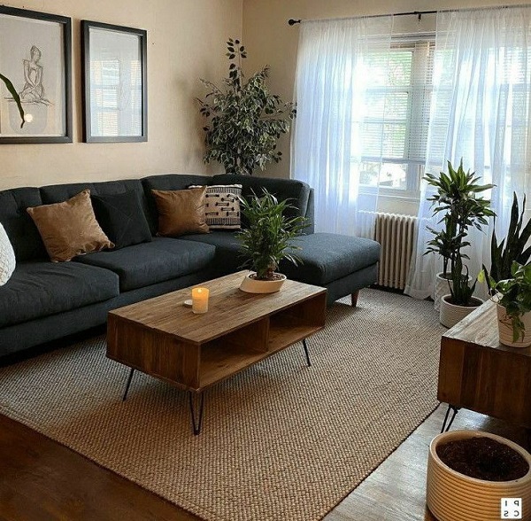 Bí quyết chọn thảm phòng khách phù hợp với sofa - 03