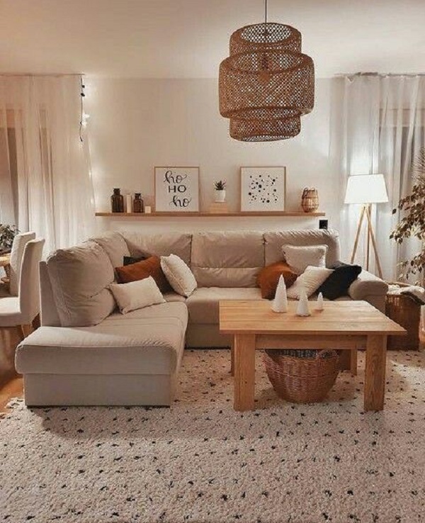 Biến căn hộ 50 mét vuông trở nên lung linh hơn với sofa màu be - 07