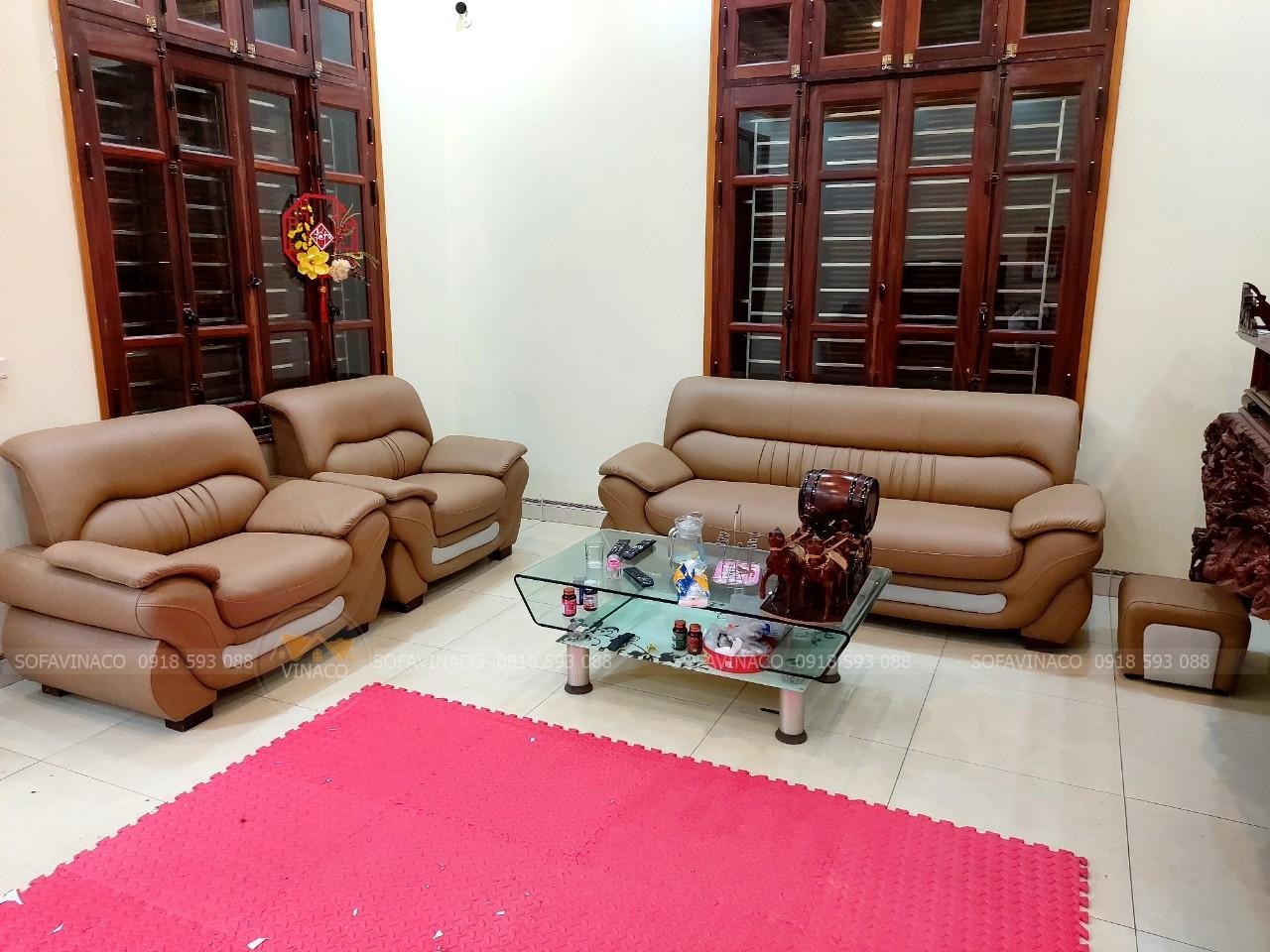 Nâng cấp thiết kế nội thất của bạn với bọc ghế sofa da