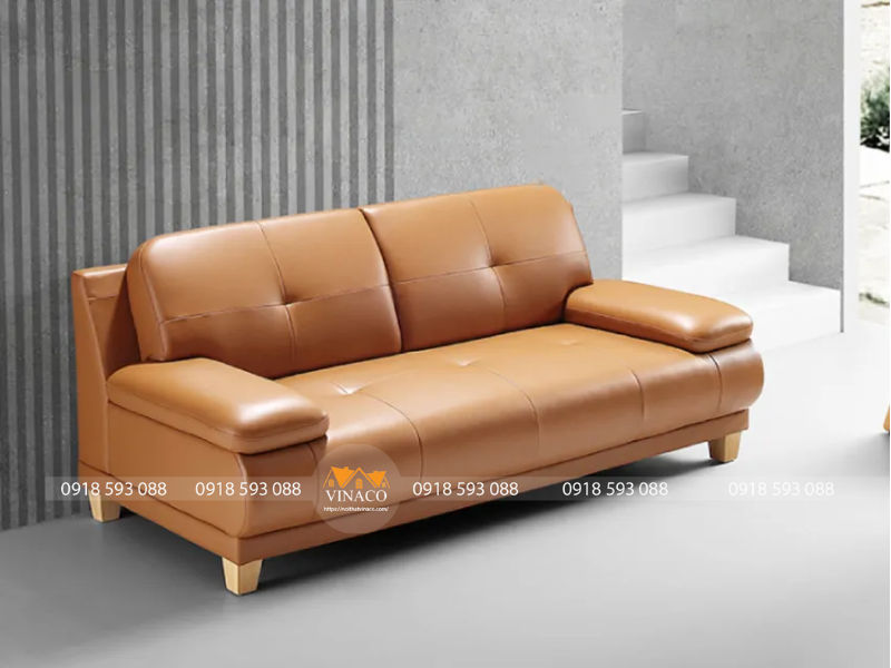 Ghế Sofa Da Cũ Kĩ? Đừng Lo, Vinaco Sẽ Biến Hóa Nó!