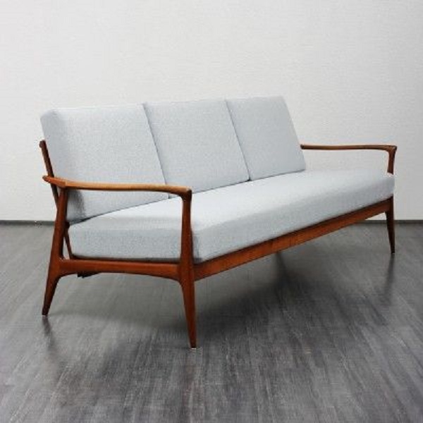 Sofa gỗ đệm trơn - mẫu ghế ứng dụng với nhiều phong cách khác nhau - 02