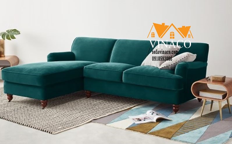 Biến sofa nhung cũ thành điểm nhấn nội thất với Vinaco