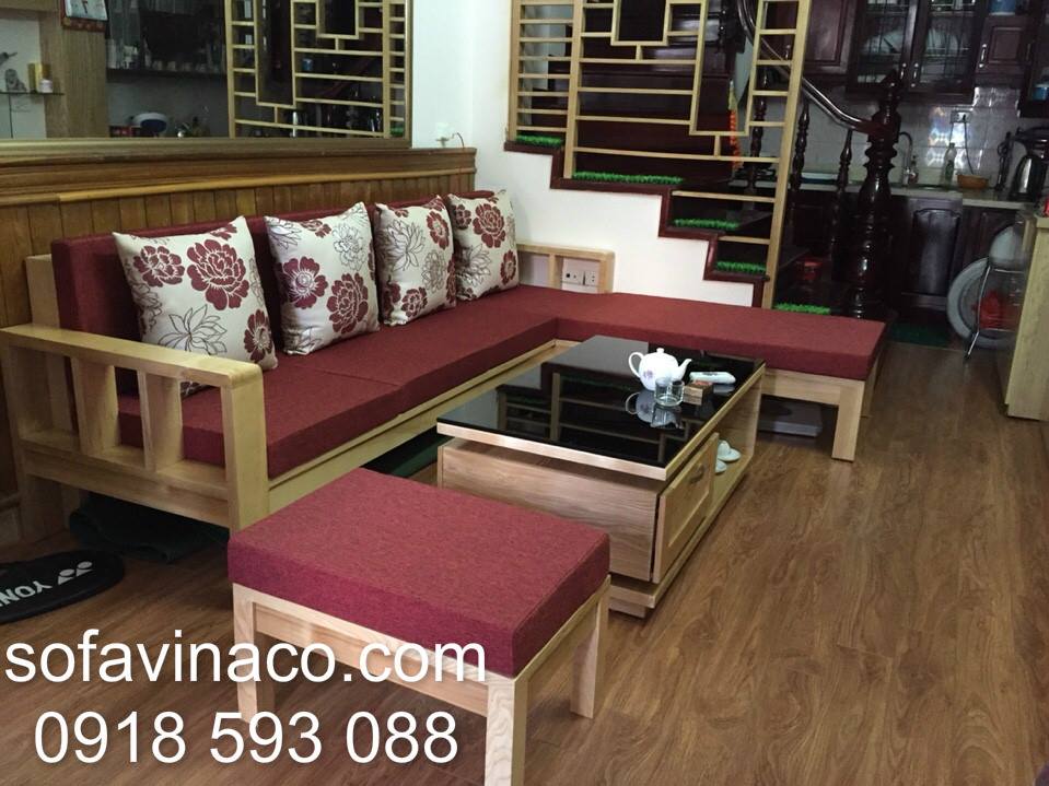 Đệm ghế sofa gỗ tại Ngõ 337 Phạm Văn Đồng