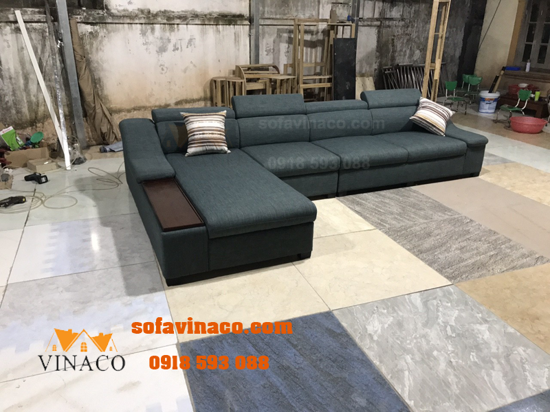 Đóng mới sofa theo bản phối 3D cho khách hàng tại Điện Biên.
