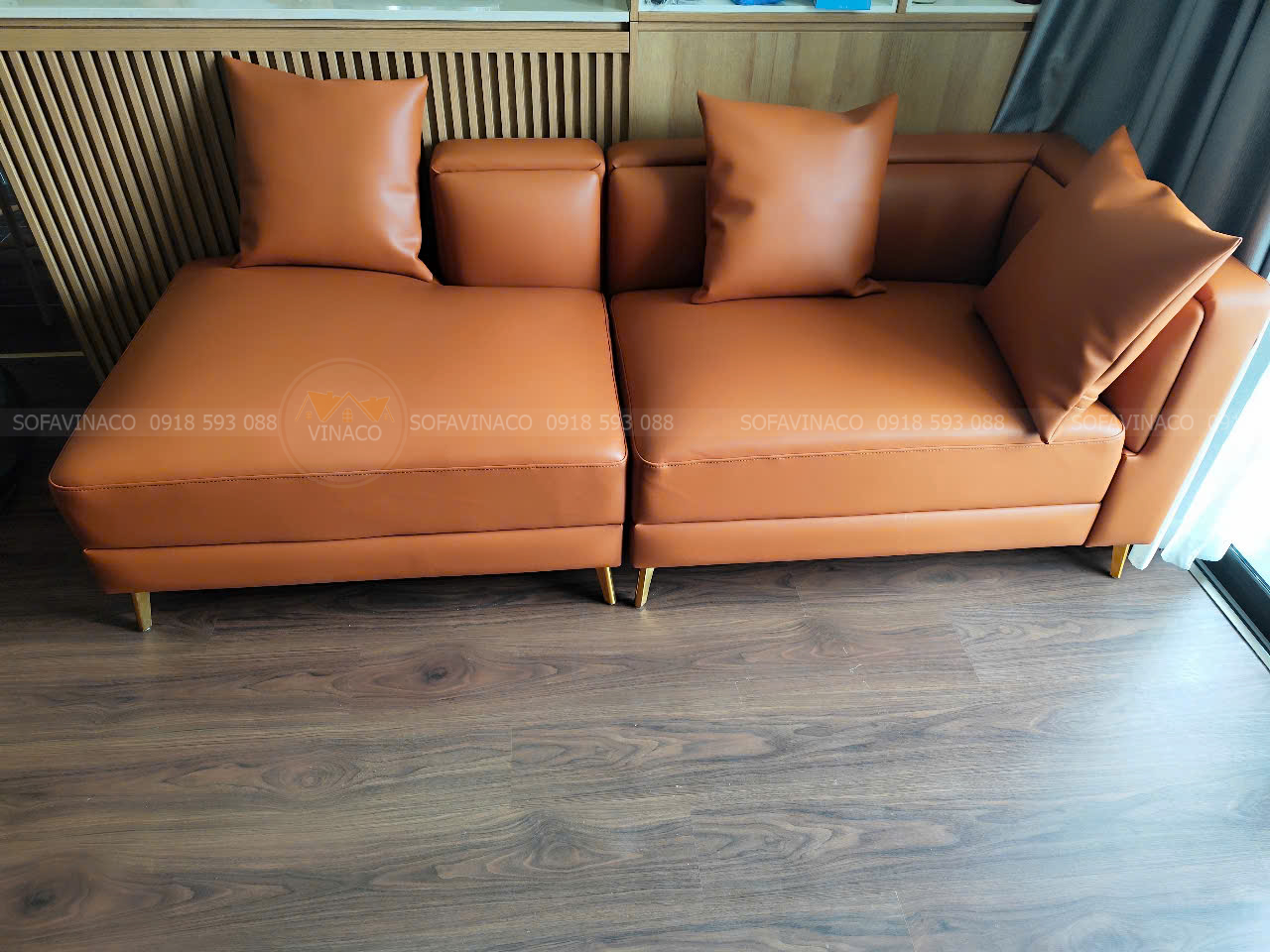 Bọc Ghế Sofa Da Tại Tây Hồ - Biến Bộ Ghế Cũ Thành Điểm Nhấn Sang Trọng