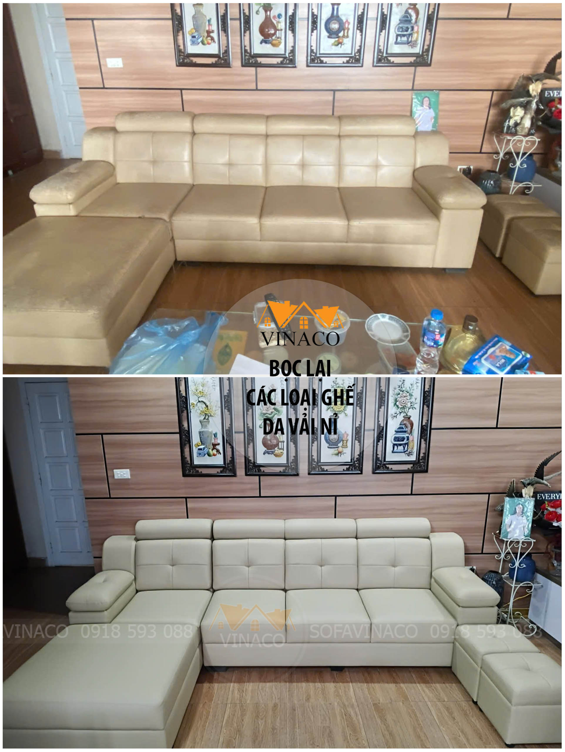 Bọc Sofa Da Tại Nhà Mất Bao Lâu? Có Cần Tháo Rời Ghế Không?