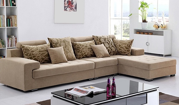 Các loại vải bọc ghế sofa- Da và vải