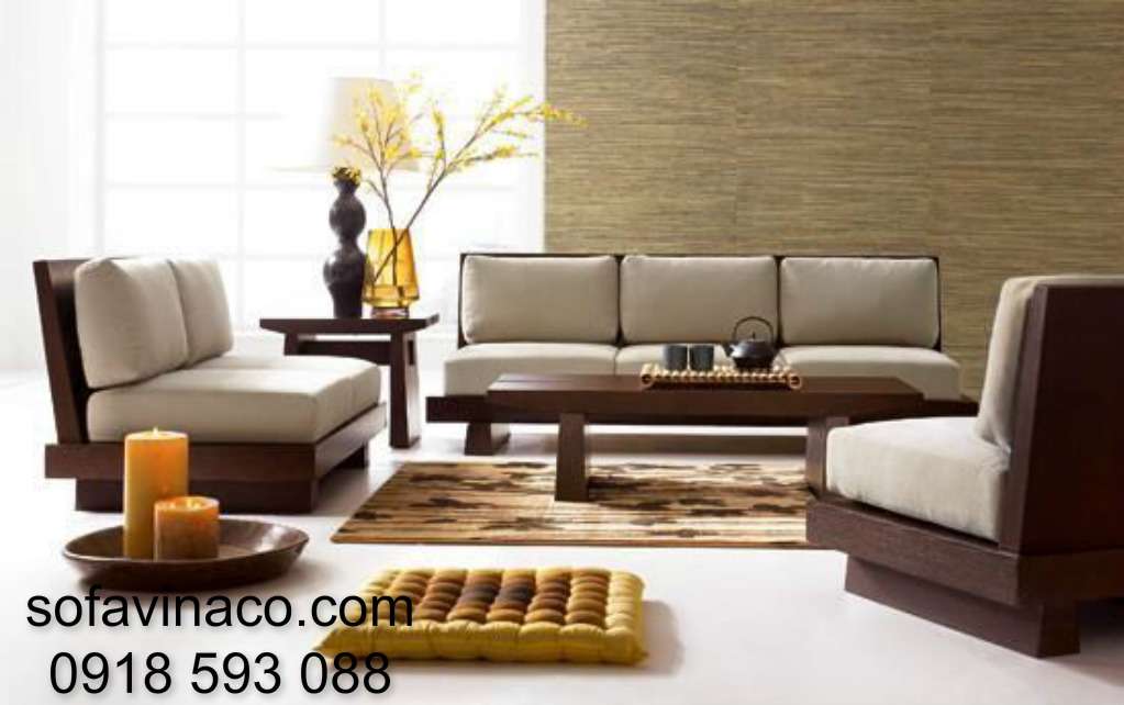 Đệm ghế sofa gỗ Vinaco