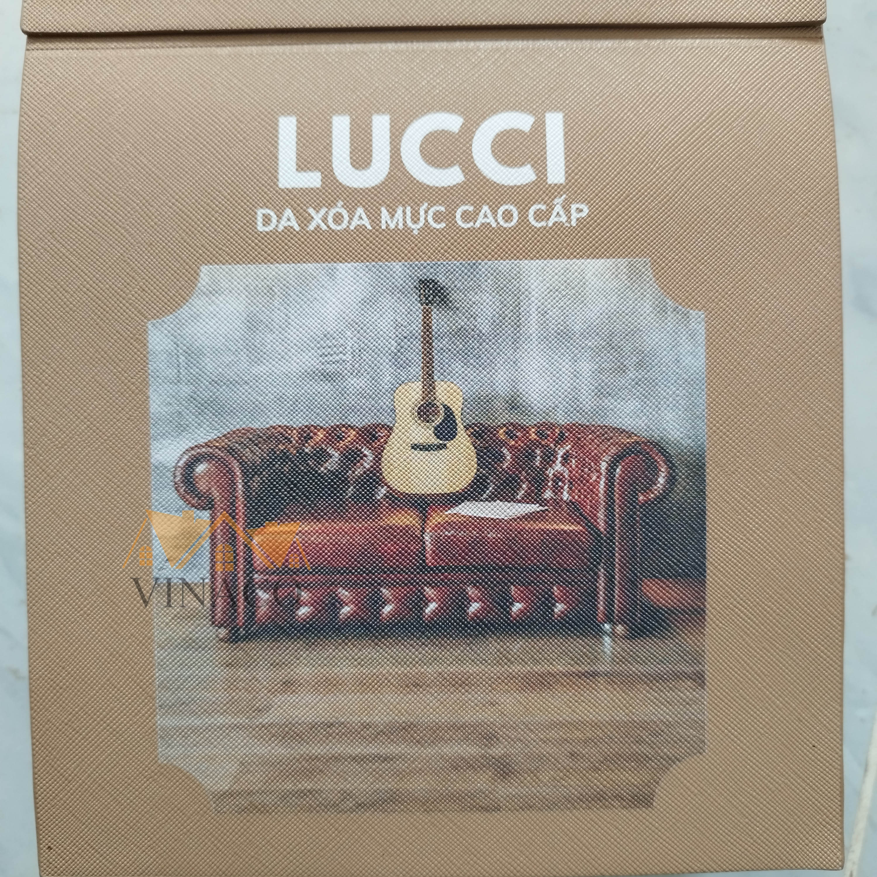 Mẫu Da Lucci Chống Mực Cao Cấp