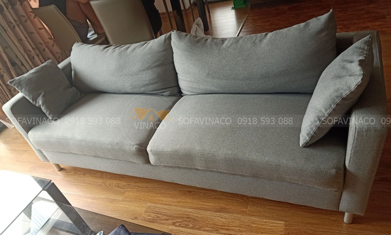 Sửa chữa ghế sofa: Thay lò xo và thêm mút cho khách tại Nguyễn Văn Cừ