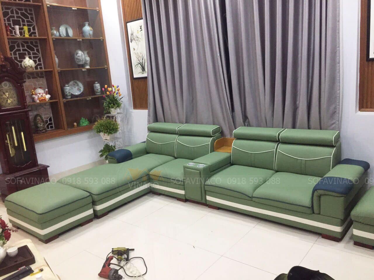 Thay bọc ghế sofa cho khách hàng tại Đồng Nai