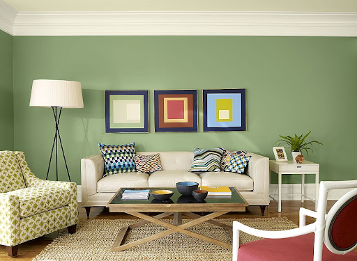 Ý tưởng trang trí phòng khách đón Tết theo từng gam màu