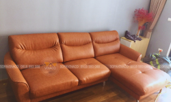 Bọc ghế sofa bai màu cho khách tại An Phú Đông, Quận 12