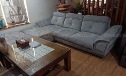Bọc ghế sofa nỉ nhung mềm mại cho khách tại Bình Chánh