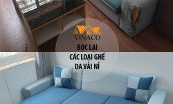 Bọc Lại Bộ Ghế Sofa Góc Chữ L Bằng Vải Mà Vẫn Giữ Nguyên Màu Cũ Tương Đối