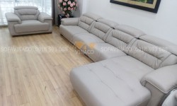 Bọc lại ghế sofa da tại Văn Phú, Hà Đông với da Nadia cao cấp