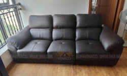 Bọc sofa da bị bong tróc lâu ngày sử dụng tại Cầu Giấy