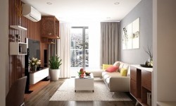 Cách phối màu giữa các nội thất trong phòng khách phù hợp