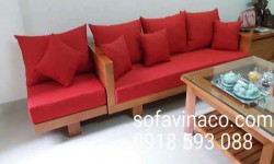 Đệm ghế sofa gỗ cho phòng khách