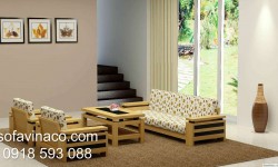 Đệm ghế sofa gỗ hiện đại tại sofa Vinaco
