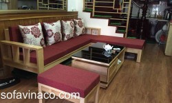 Đệm ghế sofa gỗ tại Ngõ 337 Phạm Văn Đồng