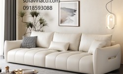 Ghế Sofa Da Cũ Kĩ? Đừng Lo, Vinaco Sẽ Biến Hóa Nó!