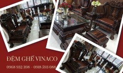 Hoàn thiện bộ đệm ghế gỗ đồng kỵ đẹp ôm chọn lòng ghế