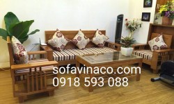Làm đệm ghế phòng khách đẹp giá rẻ nhưng chất lượng tại VINACO