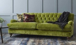 Thay đổi phong cách với sofa bọc nhung