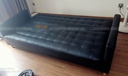 Vinaco hoàn thành bọc lại bộ ghế sofa giường tại nhà khách hàng ở Nguyễn Trường Tộ