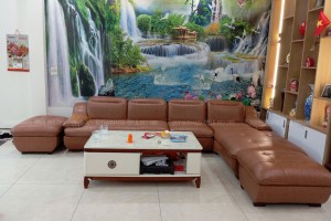 Bọc ghế sofa da cho khách hàng tại tại Từ Sơn - Bắc Ninh